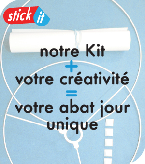 Stickers Muraux et stickers deco Abat jour à personnaliser chez stickboutik.com