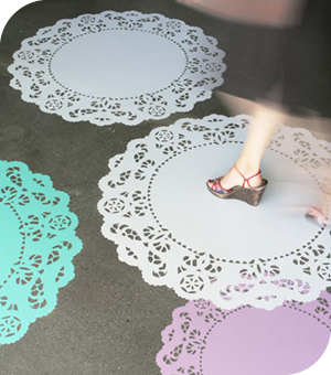 Stickers Muraux et stickers deco Stickers Napperons  chez stickboutik.com