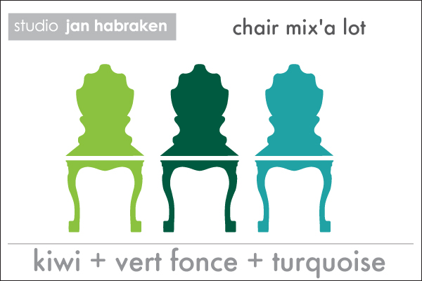 Stickers chaises baroques  par  Jan Habraken