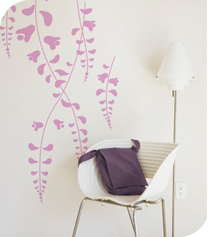 Stickers Muraux et stickers deco Stickers Wisteria  chez stickboutik.com