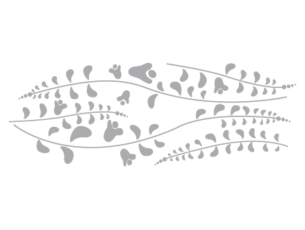 Package content: Wisteria Charcoal - Giant Wall Stickers by  ilan Dei - Only Stickboutik.com 