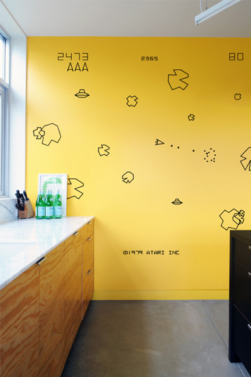 Stickers muraux Asteroids par  Atari 