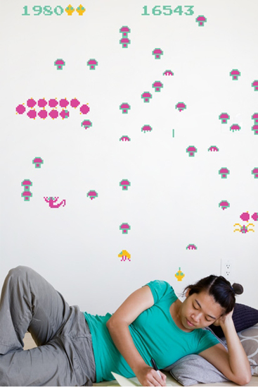 Centipede - Giant Wall Stickers  Atari : Wall Sticker & Wall Decal Main Image