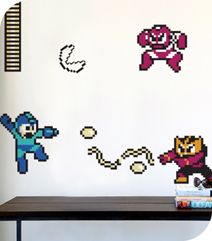 Stickers Muraux et stickers deco Stickers muraux MegaMan  chez stickboutik.com