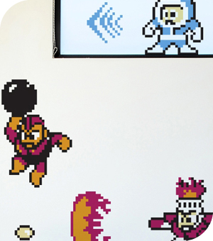 Stickers Muraux et stickers deco Stickers muraux MegaMan  chez stickboutik.com