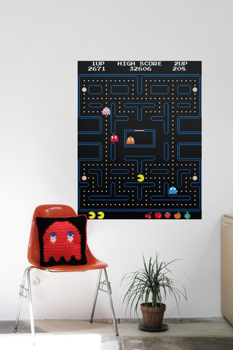 Labyrinth - Giant Wall Stickers by  Namco/Bandai PacMan: Wall Sticker & Wall Decal Main Image