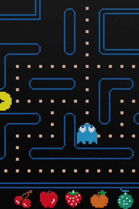 Official PAC-MAN Wall Stickers | Labyrinth - Giant Wall Stickers by  Namco/Bandai for a custom Geek decor - Stickboutik.com - 4/9
