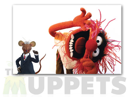 Contenu du pack: Animal et Rizzo par Les Muppets