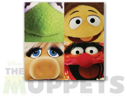 Package content: Kermit - Wall Tiles  by  The Muppets - Only Stickboutik.com 