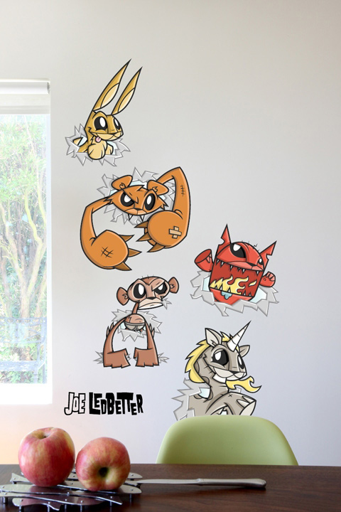 Amalgamation   Joe Ledbetter: Wall Sticker & Wall Decal Main Image