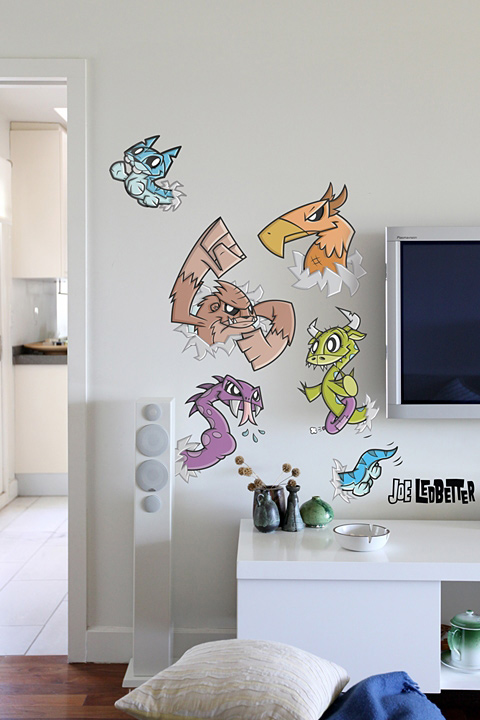 Amalgamation   Joe Ledbetter: Wall Sticker & Wall Decal Main Image