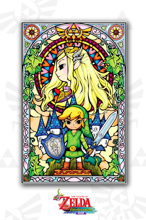 Zelda Wind Waker: Princess Wall Decals  Nintendo: Wall Sticker & Wall Decal Main Image