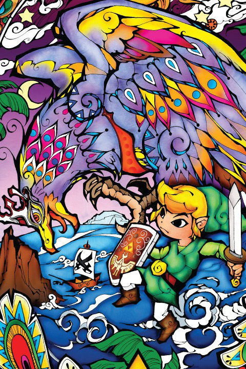 Zelda Wind Waker: Helmaroc King Wall Decals  Nintendo: Wall Sticker & Wall Decal Main Image