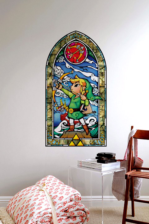 Zelda Wind Waker: Heros Bow Wall Decals  Nintendo: Wall Sticker & Wall Decal Main Image