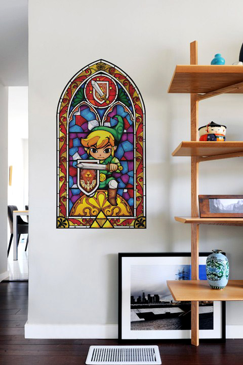 Zelda Wind Waker: Sword Wall Decals  Nintendo: Wall Sticker & Wall Decal Main Image