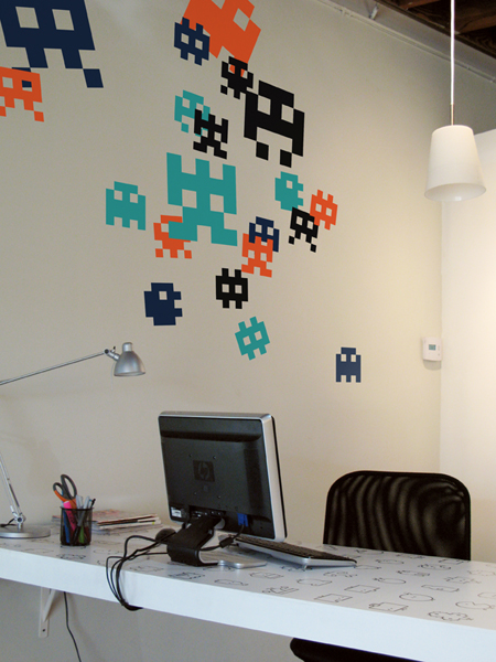 Iam 8bit retrogaming Giant Stickers  Iam 8bit: Wall Sticker & Wall Decal Main Image