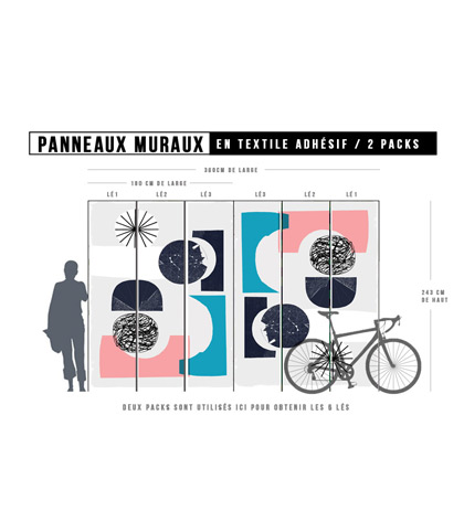 Blues - Panneaux Muraux par  Neasden Control Center