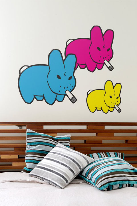 Stickers Smorkin Labbit par  KidRobot