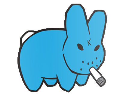 Contenu du pack: Stickers Smorkin Labbit KidRobot