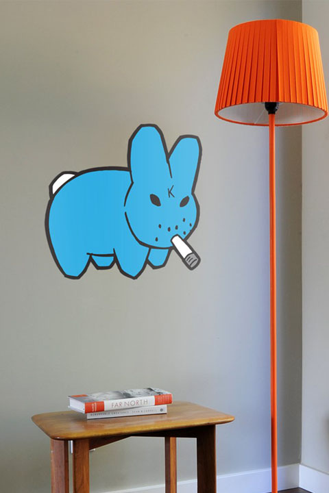 Stickers Smorkin Labbit par  KidRobot