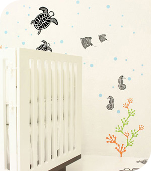 Stickers Muraux et stickers deco Stickers muraux Undersea  chez stickboutik.com
