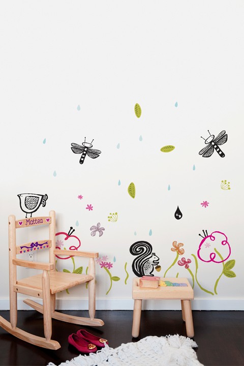  WeeGallery - Garden - Kids Wall Stickers & Wall Decals only on Stickboutik.com - 1/10