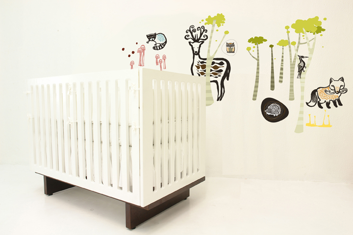  WeeGallery - Woodlands - Kids Wall Stickers & Wall Decals only on Stickboutik.com - 1/2
