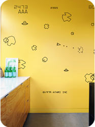 Stickers muraux Atari  Asteroids - stickboutik.com