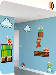 Stickers muraux Super Mario Bros. par Nintendo