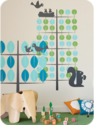 Stickers muraux Arbres par Boodalee