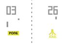 Wall Stickers: Pong - Giant Wall St...  Atari  - 0 £