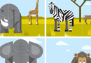 Stickers Géants: Puzzle Safari  A Modern Eden - 9.95 €