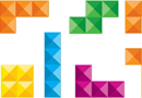 Stickers Géants: Stickers muraux Tetr...  Tetris - 29.95 €