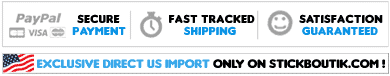 Stickboutik.com - Secure Payment - Tracked Shipping - Satisfaction Guaranteed
