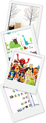 All our latest Giant Wall Sticker releases on Stickboutik.com