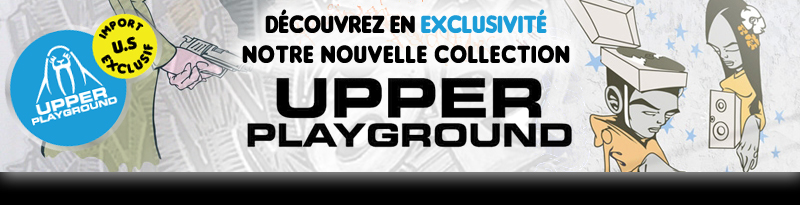 Stickers muraux exclusifs Upper Playground chez Stickboutik.com