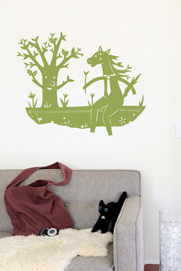 Horse and Tree par Saelee Oh