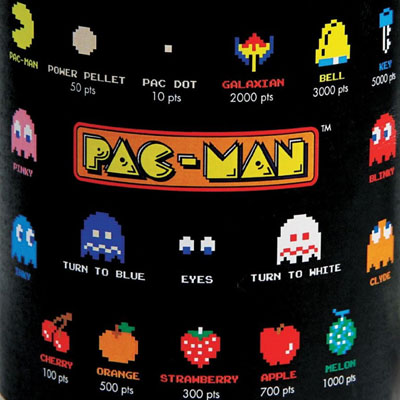 Mug Chaud Froid Glossaire Pac-Man à 7,99 € - Stickboutik.com