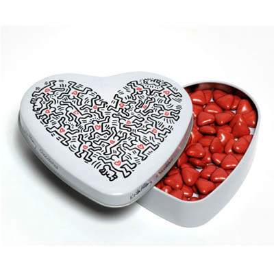 Chocolats Boite Heart Keith Haring à 8,50 € - Stickboutik.com