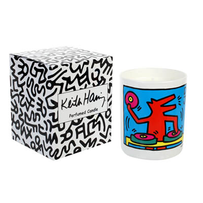 Bougie parfumée DJ Keith Haring à 34,00 € - Stickboutik.com