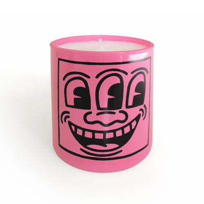 Bougie parfume Faces Keith Haring  19,90 € - Stickboutik.com