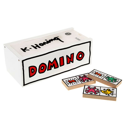Domino Keith Haring - blanc Vilac  29,5 € - Stickboutik.com