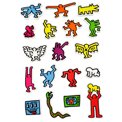 Magnets Keith Haring:  personnages Vilac à 14,99 € - Stickboutik.com