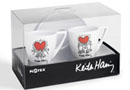 Boutique Cadeaux Keith Haring - PopShop Tasses  caf Heart - Keith Haring : 9.90 €