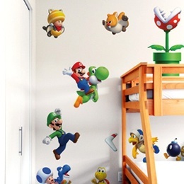 Geek Wall Stickers & Video games wall Decals by  Nintendo 