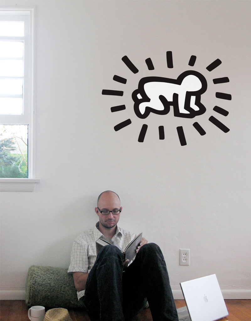 Radiant Baby Wall Sticker Keith Haring: Wall Sticker & Wall Decal Main Image