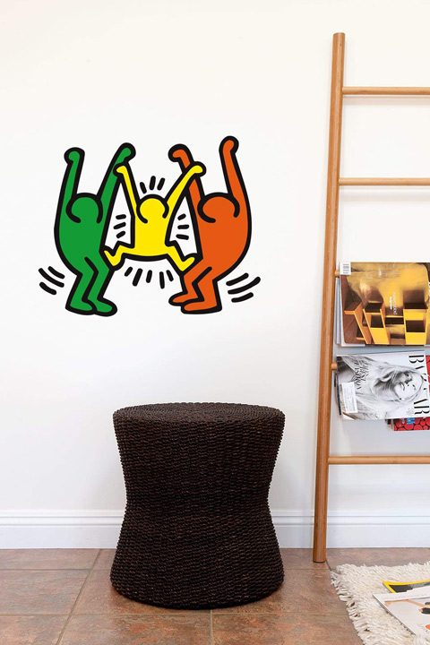 Sticker Family  Keith Haring - 1/2