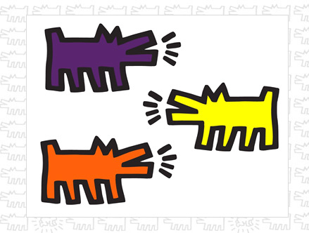 Stickers Muraux et stickers deco Stickers muraux Barking Dogs chez stickboutik.com