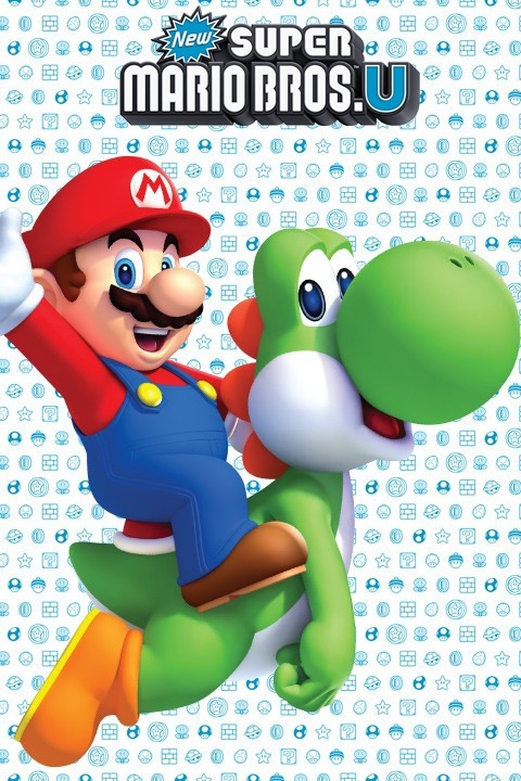 NewSuperMario Bros.U  [Mini]   Nintendo : Wall Sticker & Wall Decal Main Image