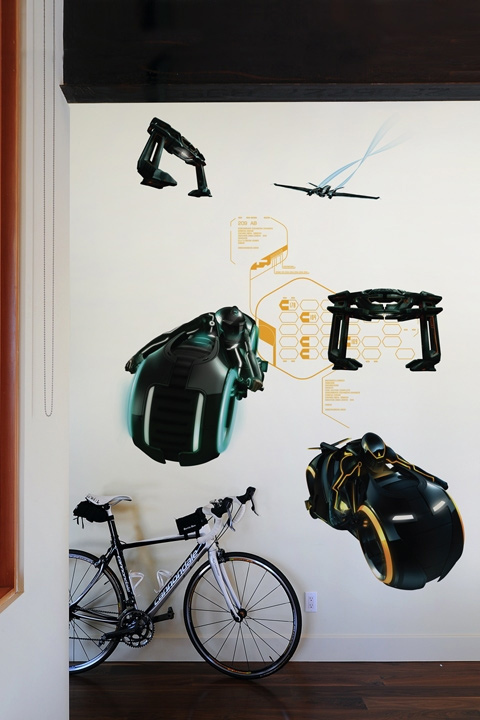 LightCycles Tron Heritage: Wall Sticker & Wall Decal Main Image